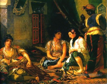  romantique Tableau - algiers romantique Eugène Delacroix